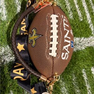 Brown Football Wristlet for Kids